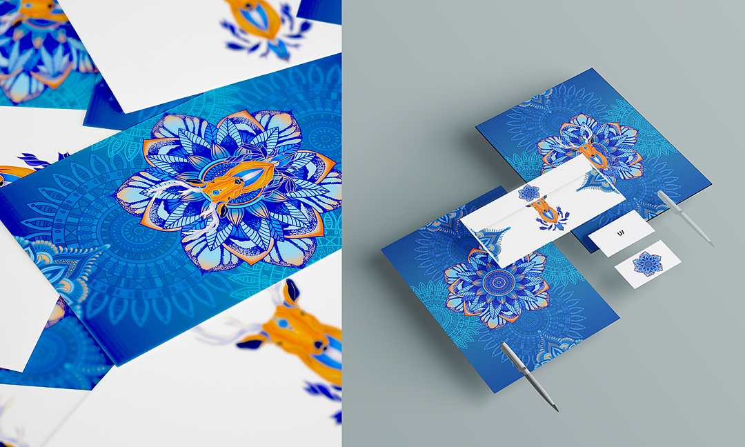 瑜伽垫文创系列图案设计（图ZMzA3MDQwNjI4） - 商业插画 - 站酷设计师天鲸创灵BD原创素材 - 站酷ZCOOL