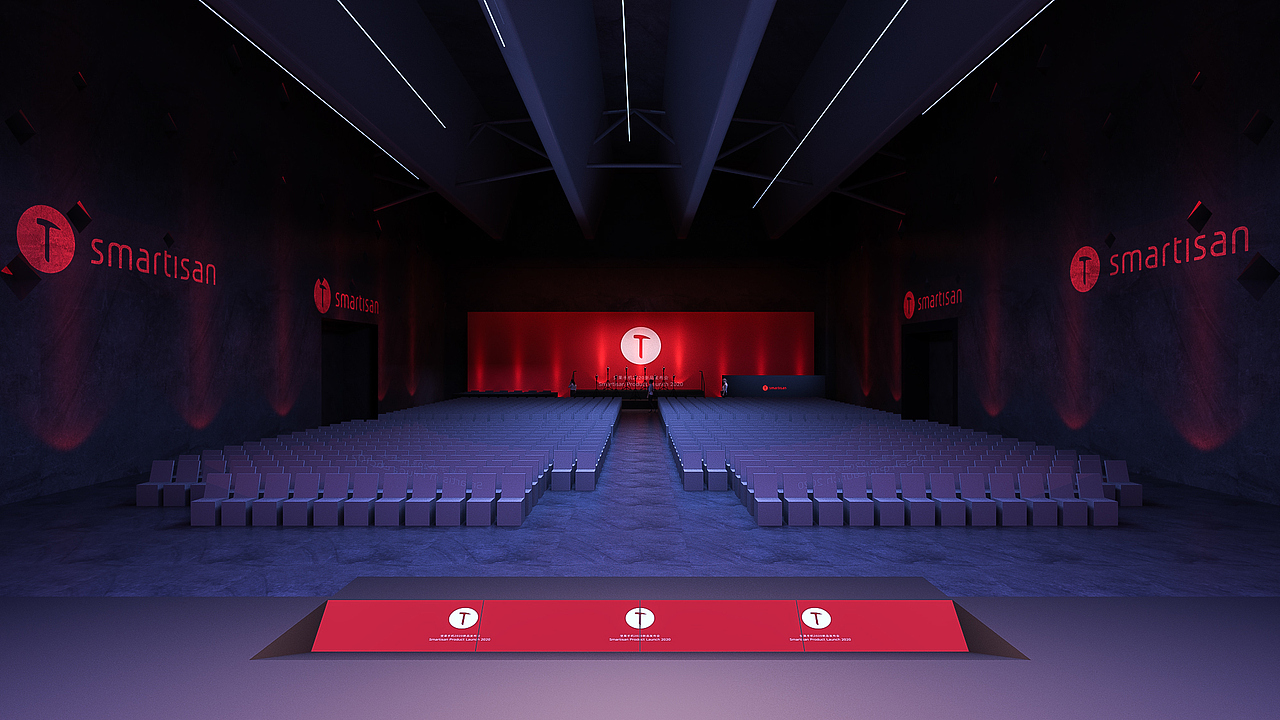 2020锤子科技新品发布会（图ZMzY4NTE5OTAw） - 舞台美术 - 站酷设计师rockyyan原创素材 - 站酷ZCOOL