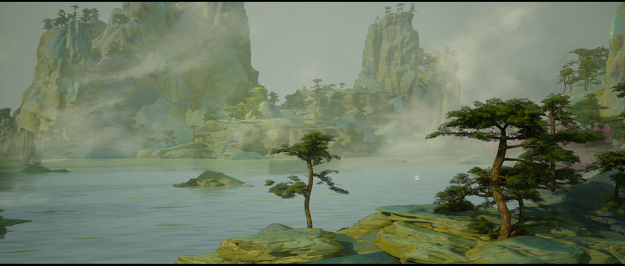 UE练习——且慢,不怎么青绿