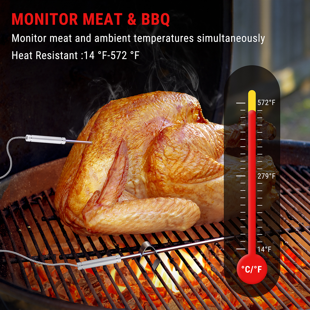 无线肉类温度计