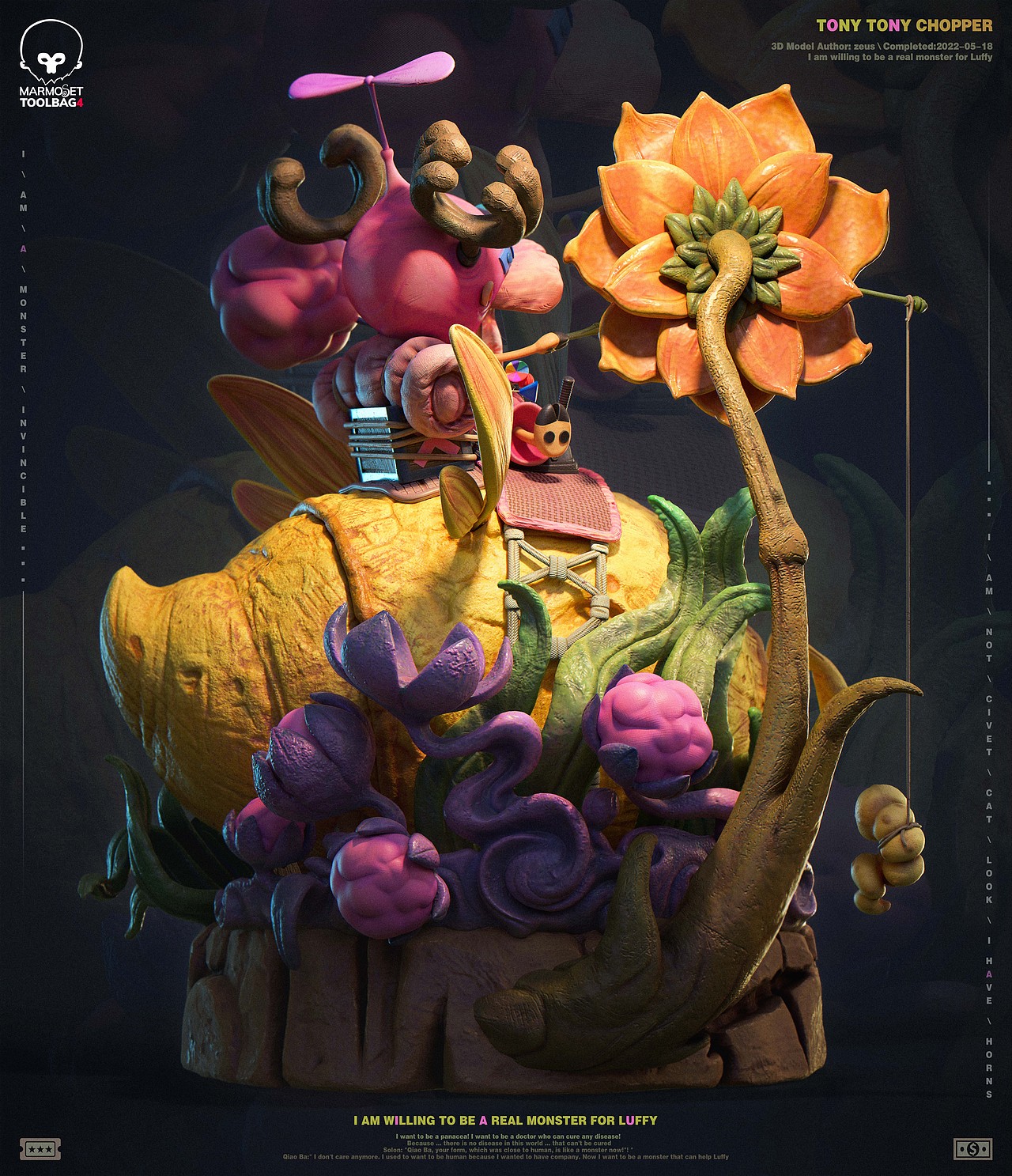 奇异森林大冒险-乔巴（图ZMzUwMDAwMzQw） - 人物/生物 - 站酷设计师颂乐Solar原创素材 - 站酷ZCOOL