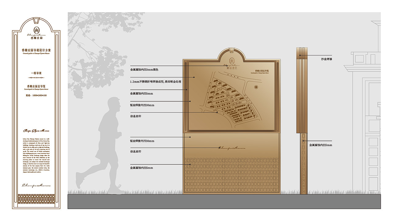 【导视系统】-香榭庄园-DSM（图ZMzI5NTYyNTM2） - 商业空间设计 - 站酷设计师DSM深海蓝山设计原创素材 - 站酷ZCOOL