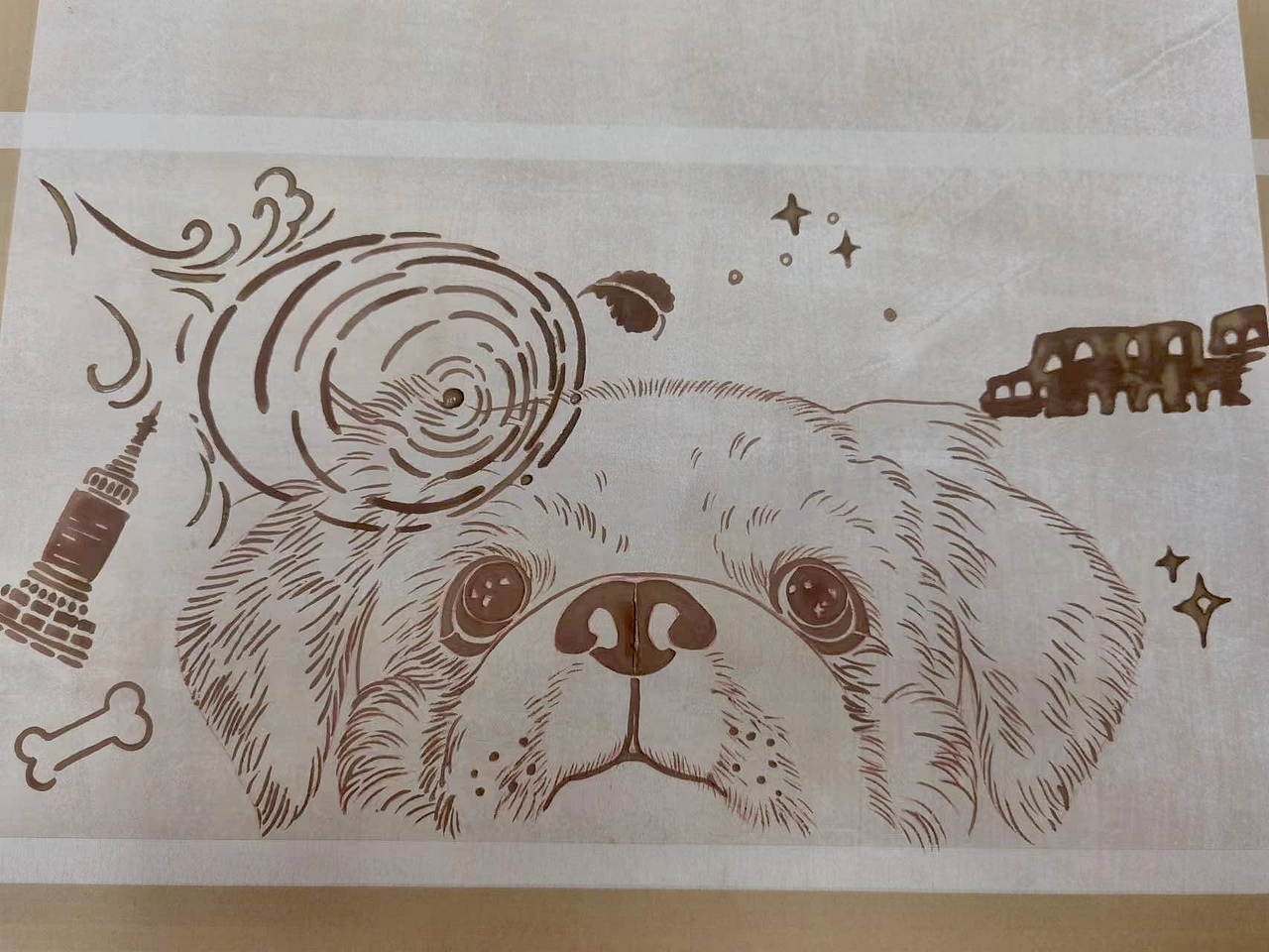 《敦煌一粒砂》禚鹏志绘,薛涛著