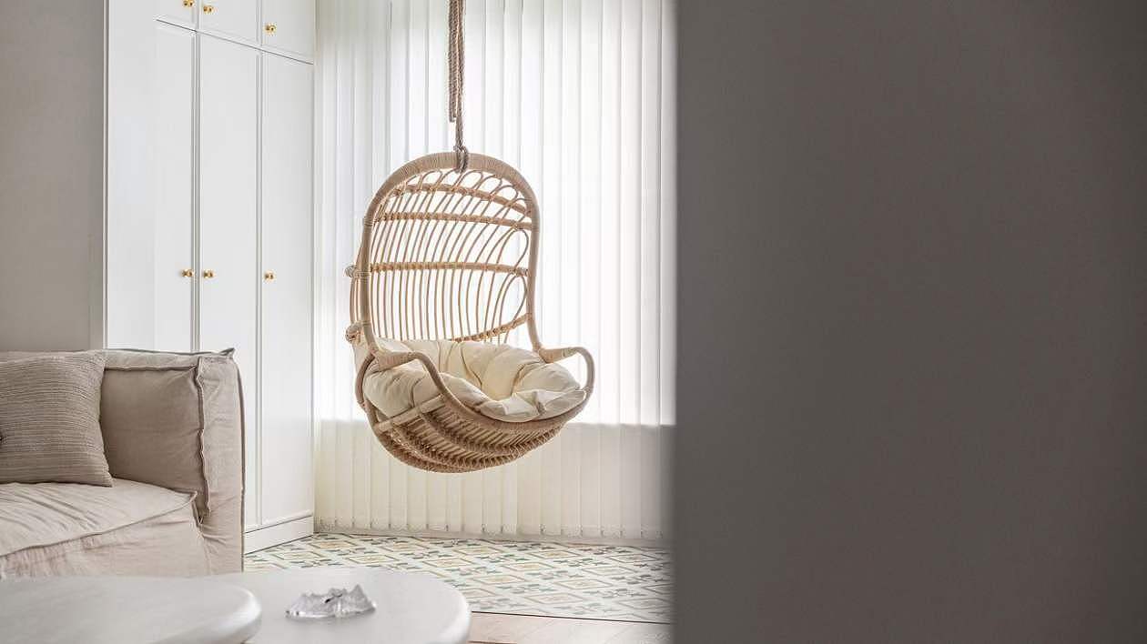 奶油风|简洁大方的线条营造出一个温馨舒适的居住环境