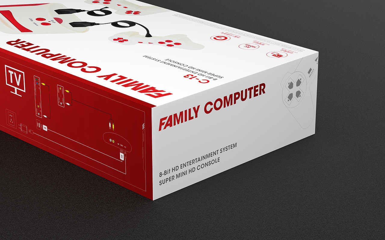 游戏机包装设计