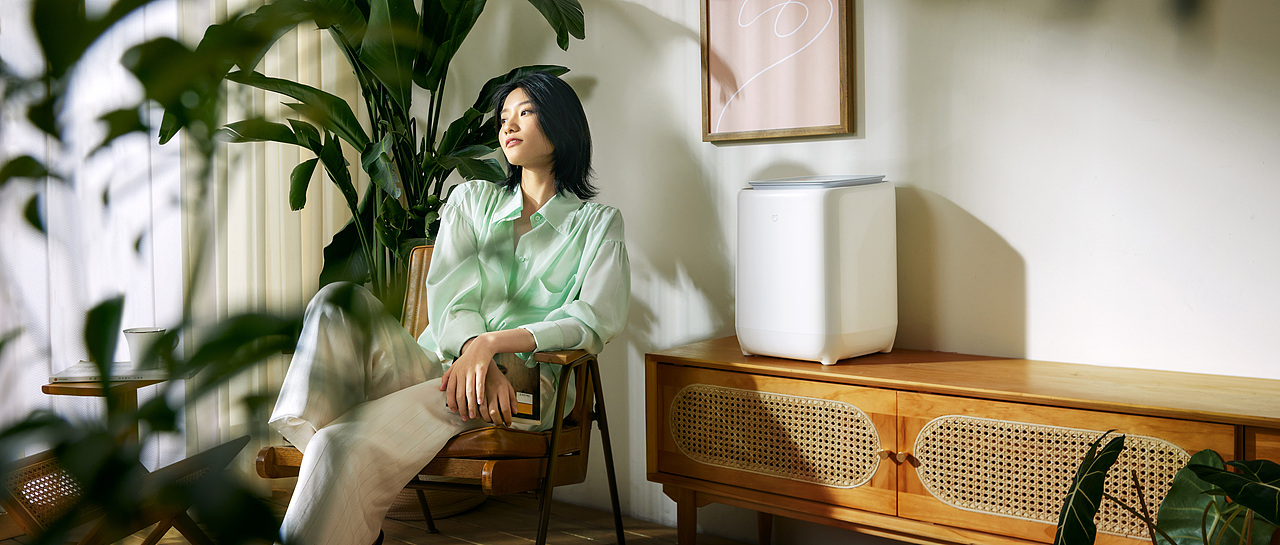 #米家# 0.5kg内衣物洗烘一体机（图ZMzQyMTM4Nzg0） - 产品摄影 - 站酷设计师宇宙总队长原创素材 - 站酷ZCOOL