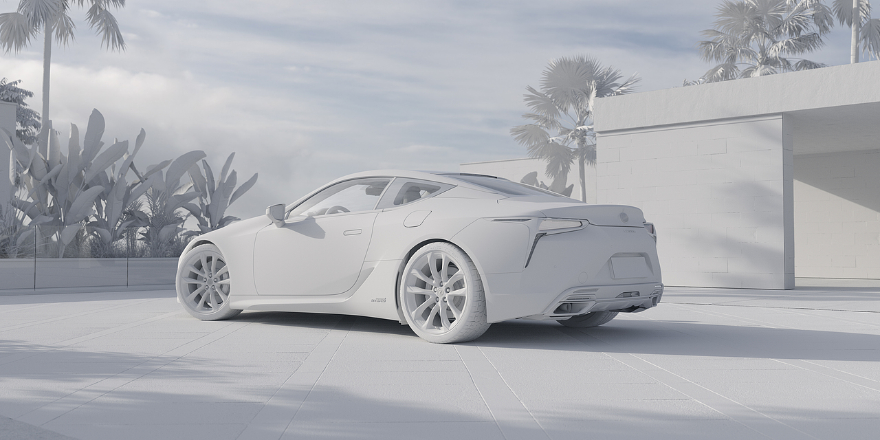 Lexus LC 500h CGI