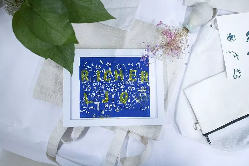 一间活动|为生活上色~丝网印刷小画框定制活动（图ZMzQxNTQ4NTc2） - 艺术插画 - 站酷设计师江夏一间设计原创素材 - 站酷ZCOOL