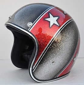 【头盔改色】单色特效漆-闪粉/电镀