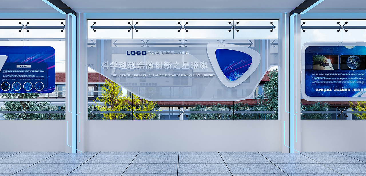 展厅展馆 党建文化 乡村振兴 校园文化 园林景观（图ZMzQ5MjQ3NTM2） - 家装设计 - 站酷设计师西安壹博设计6688原创素材 - 站酷ZCOOL