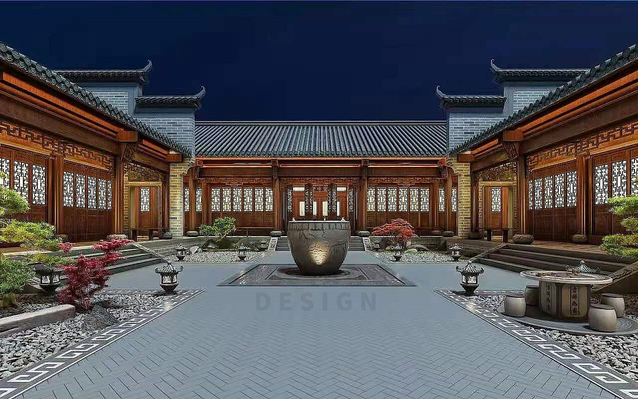 设计美学|中式四合院设计之美