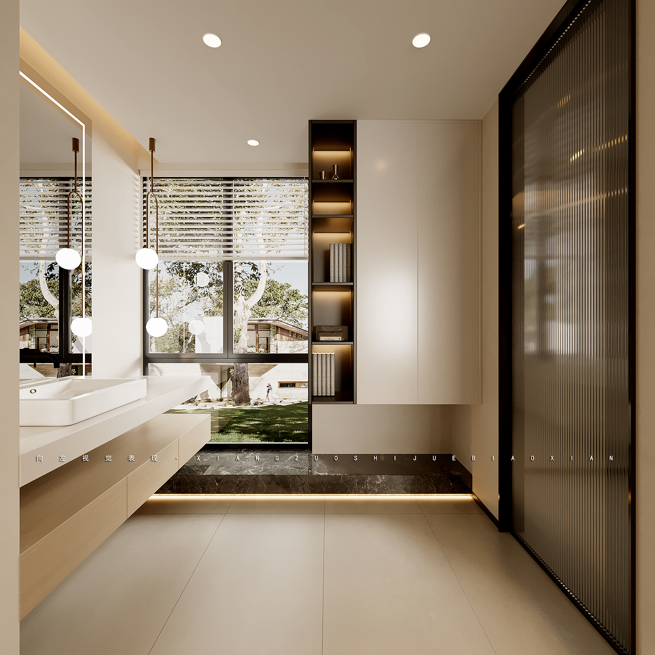 奶油风效果图案例