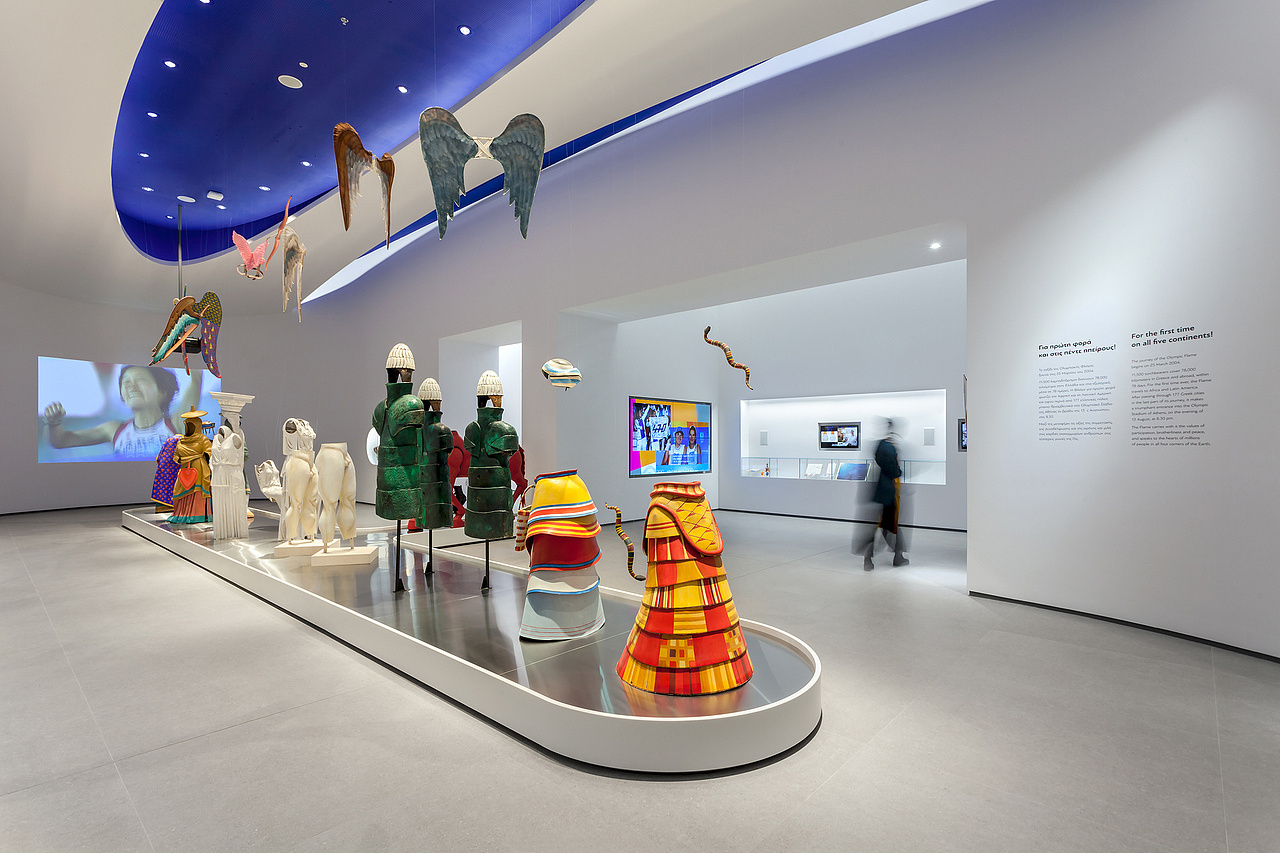 雅典奧林匹克博物館（圖ZMzMxNDgzOTMy） - 展陳設(shè)計 - 站酷設(shè)計師展廳資源聯(lián)盟原創(chuàng)素材 - 站酷ZCOOL