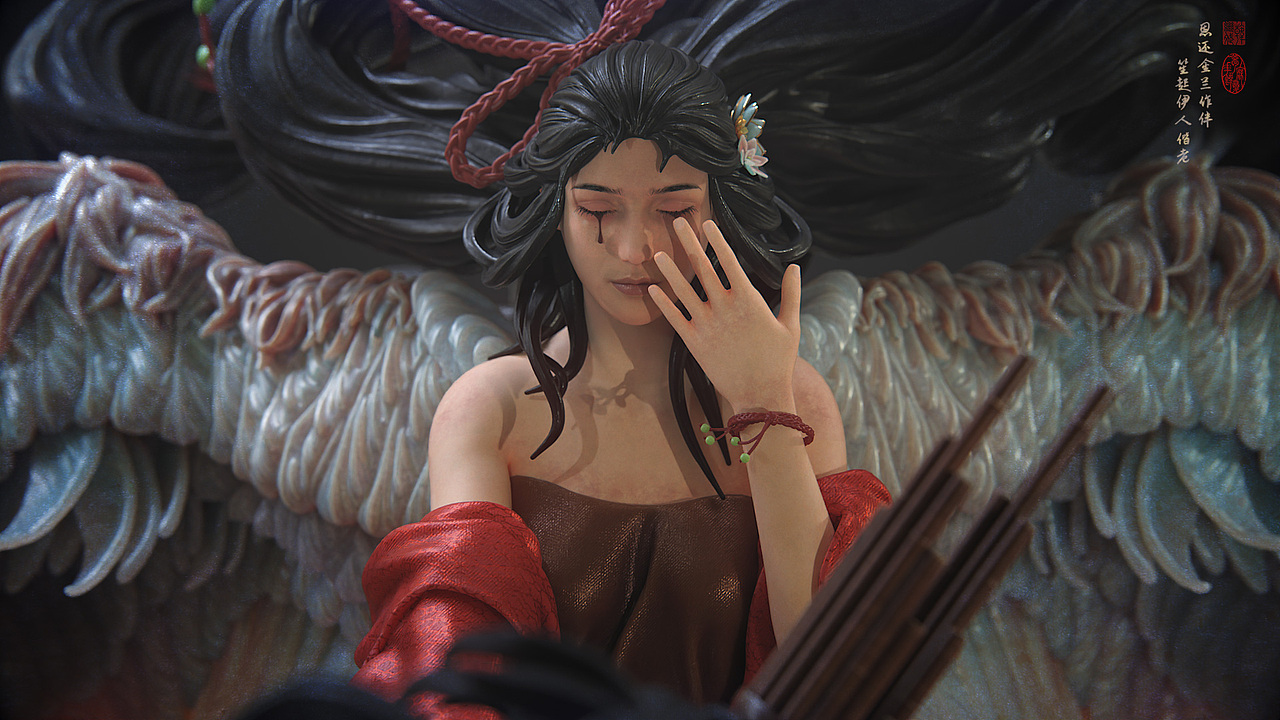 《恩还金兰作伴 笙起伊人偕老》材质版（图ZMzEyMTM5OTQw） - 人物/生物 - 站酷设计师poyin747原创素材 - 站酷ZCOOL