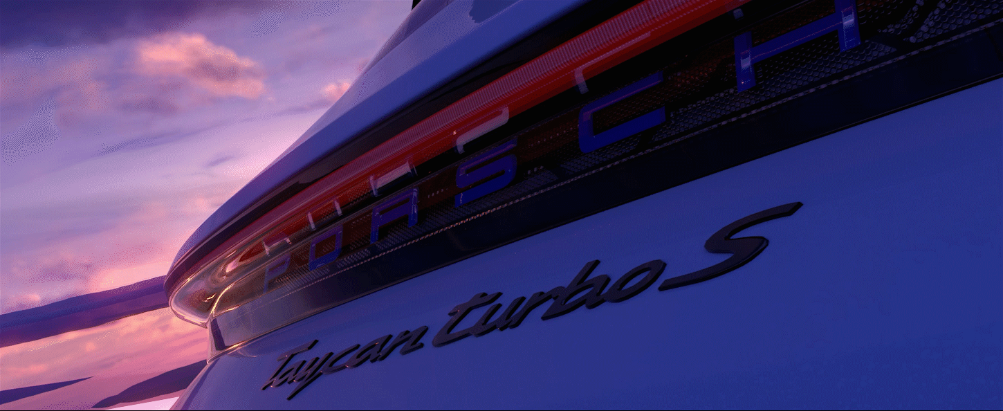 Porsche Taycan 2021_汽车CGI_布料篇