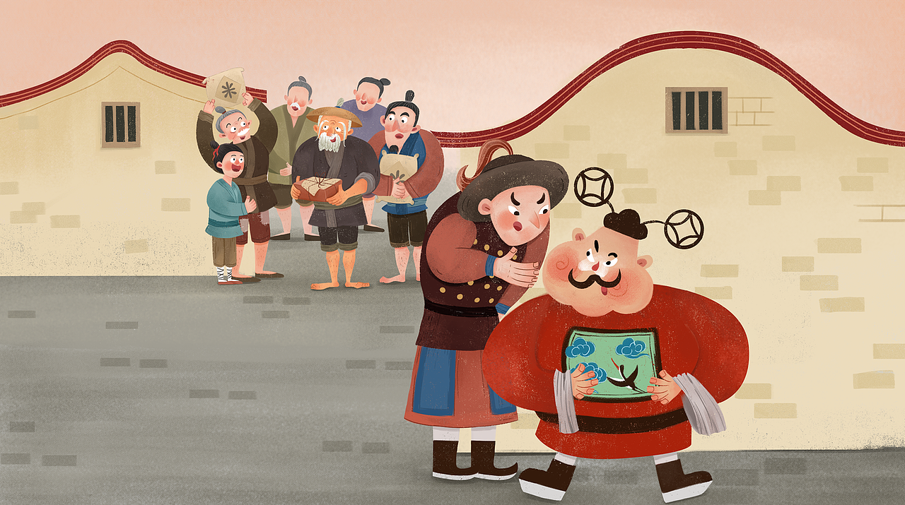 中国寓言故事 | 出版读物（图ZMzY4Mzg2NDAw） - 绘本 - 站酷设计师抹茶猫MEOW原创素材 - 站酷ZCOOL