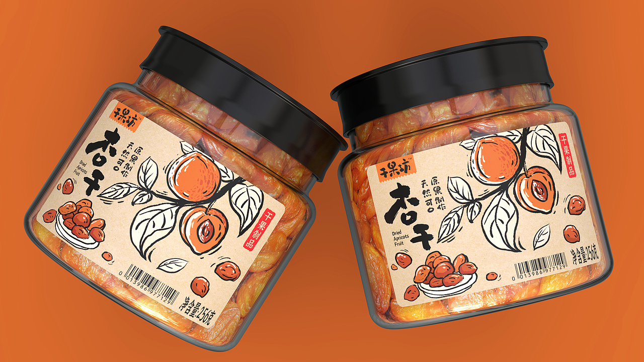 干果坊 | 果干包装设计 | 原创 插画（图ZMzM4Mjc4OTIw） - 包装 - 站酷设计师FORMER1988原创素材 - 站酷ZCOOL