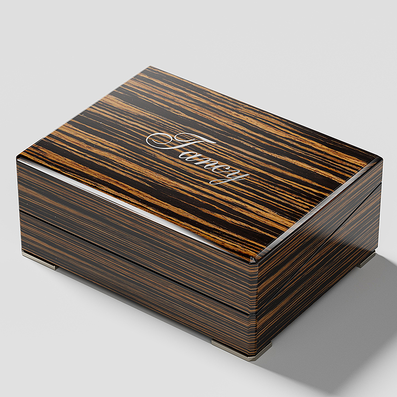 高端钢琴烤漆香水礼盒包装