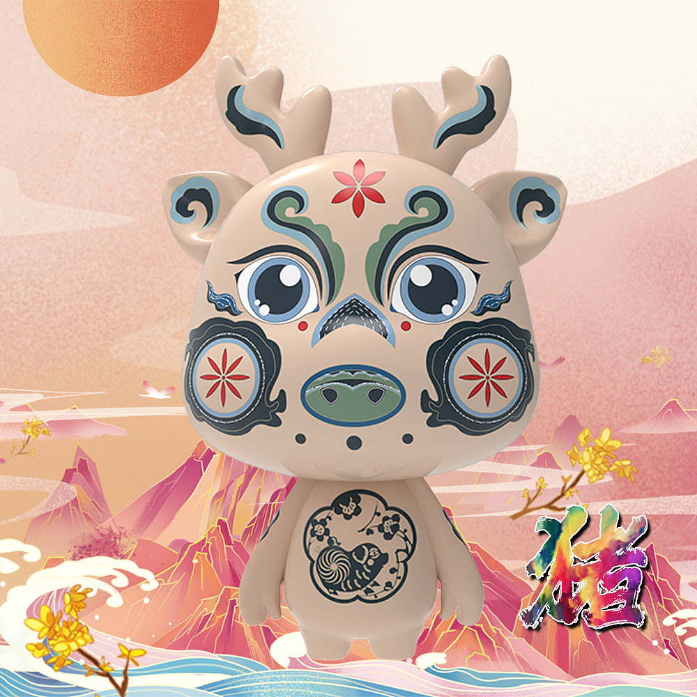 小白鹿咔12生肖系列