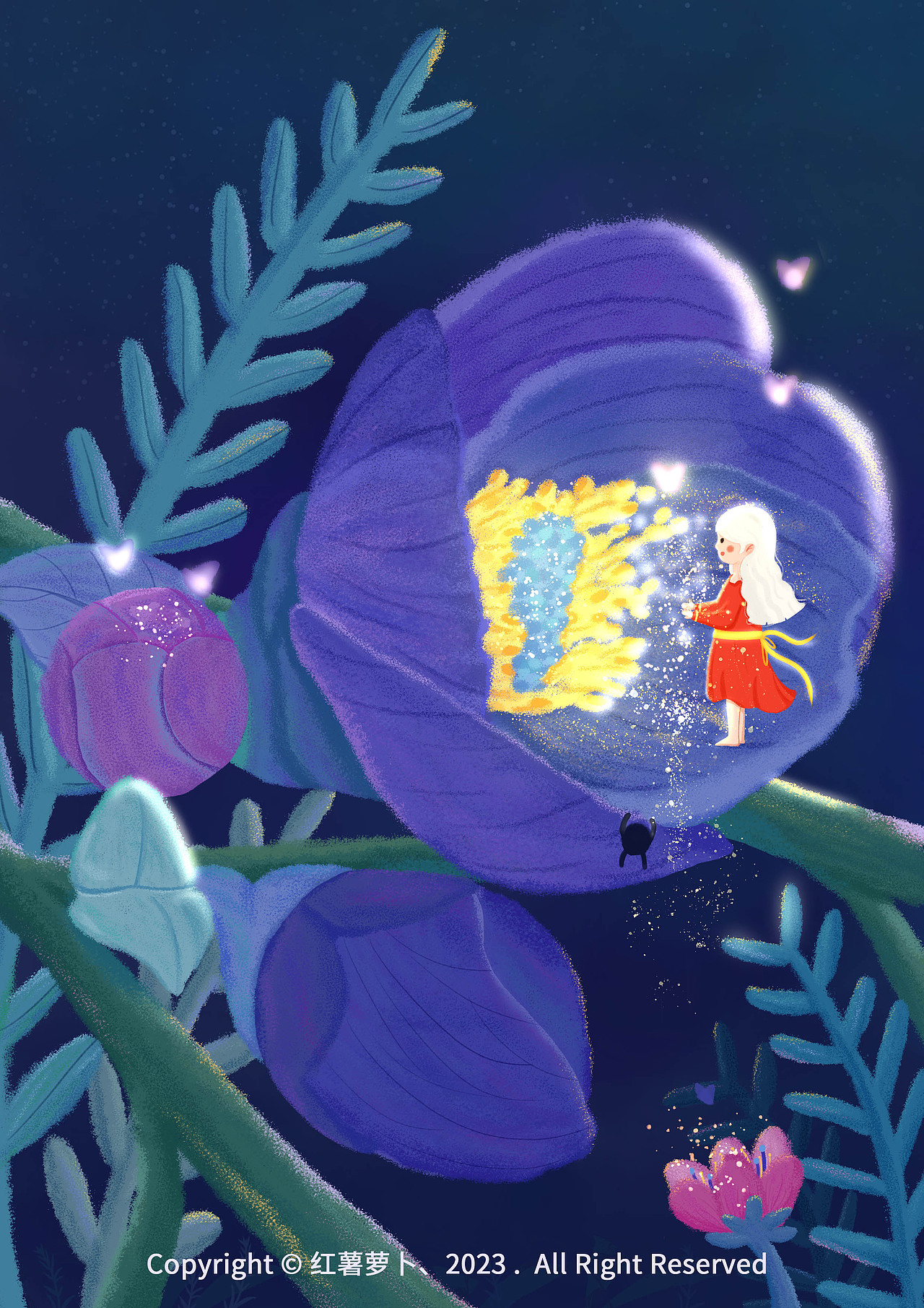 #春日来了~系列插画