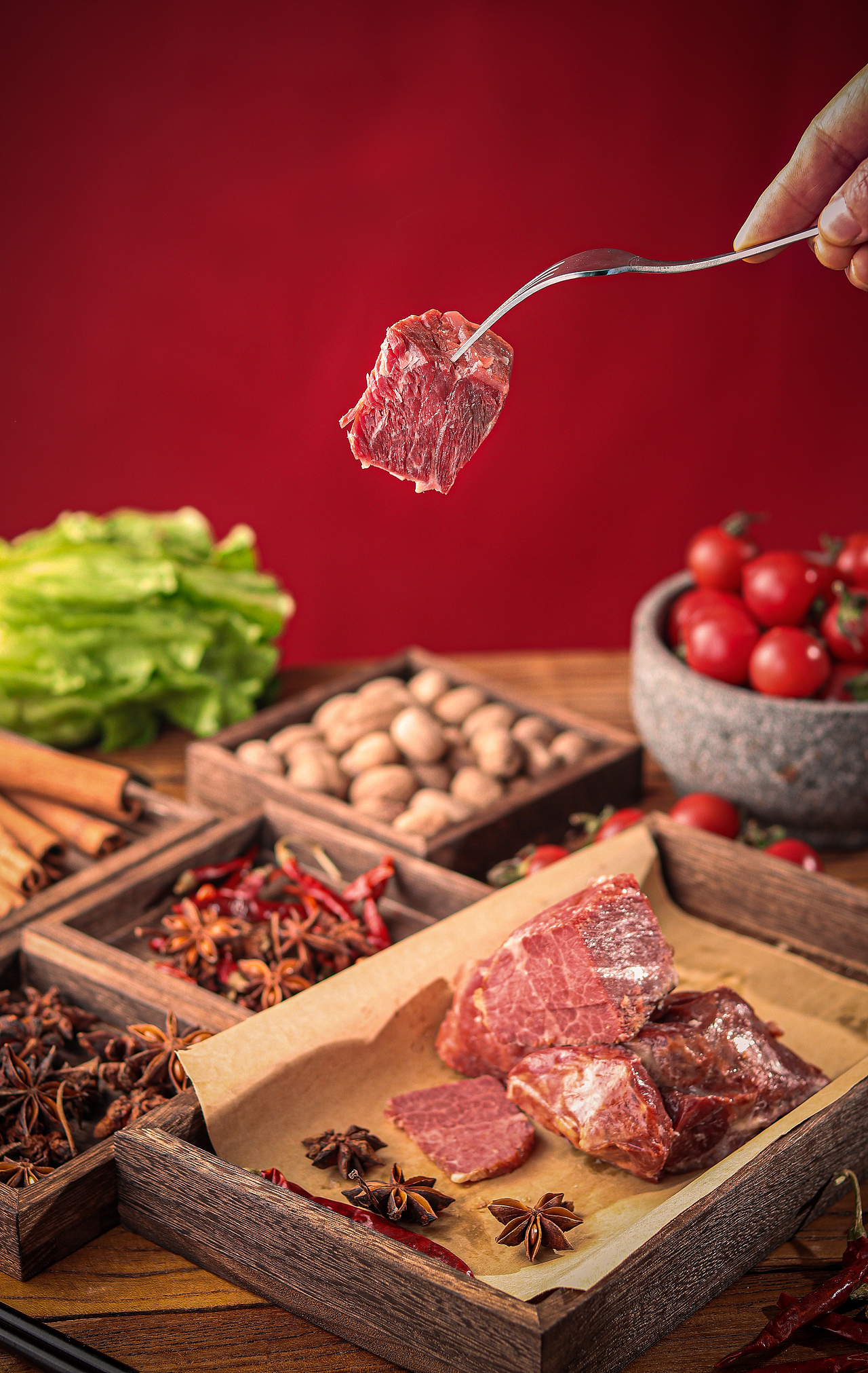 五香 卤牛肉 产品照片