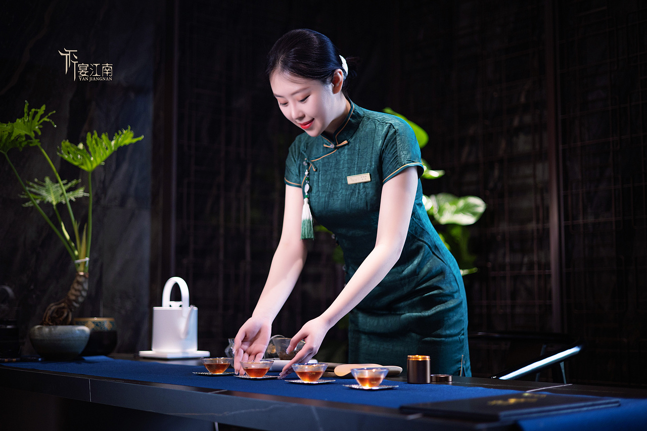 茶艺 美女 饮食文化 江南