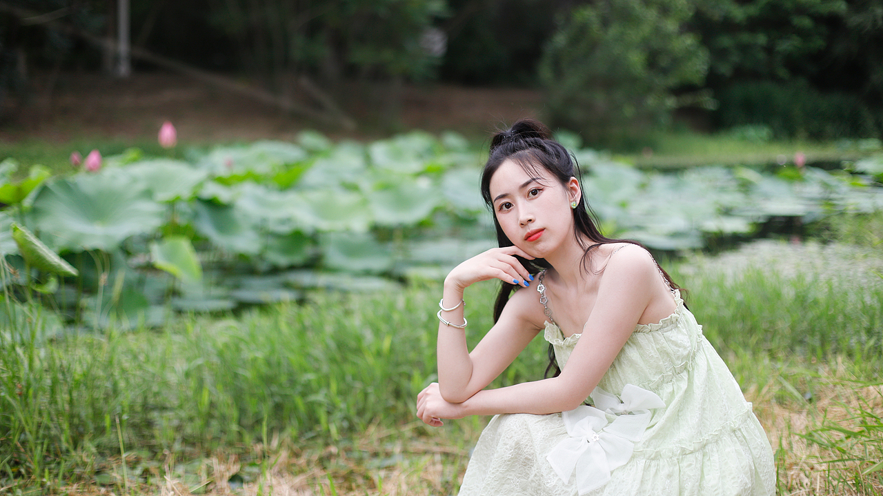 所謂伊人 在水一方（圖ZMzExNjU1MjY4） - 人像攝影 - 站酷設(shè)計(jì)師心魔月兒原創(chuàng)素材 - 站酷ZCOOL