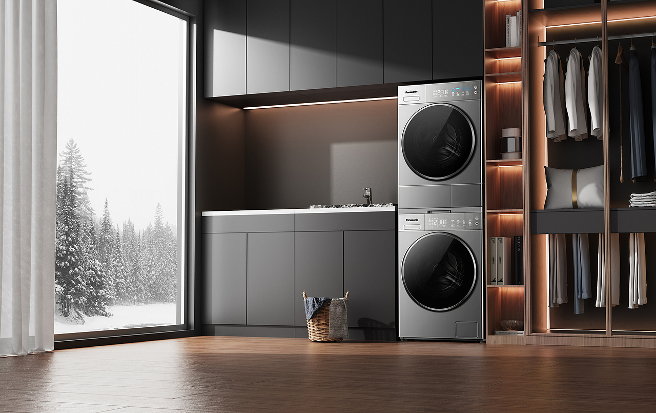 塞问×松下 洗衣机渲染合集（图ZMzQ2MTAzMjky） - 电商 - 站酷设计师塞问品牌策划原创素材 - 站酷ZCOOL