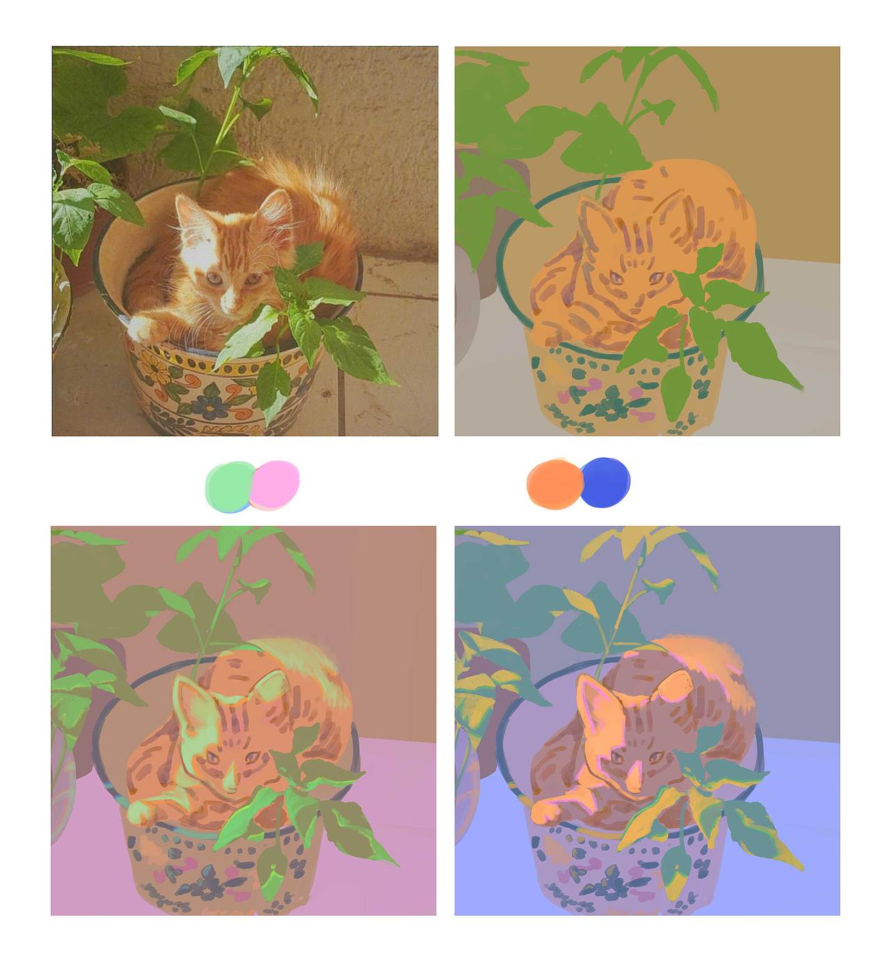 色彩倾向练习2（图ZMzMzMjY5Njcy） - 创作习作 - 站酷设计师Z45091179原创素材 - 站酷ZCOOL