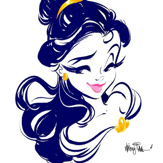 #WOW 迪士尼公主系列|精选插画汇总