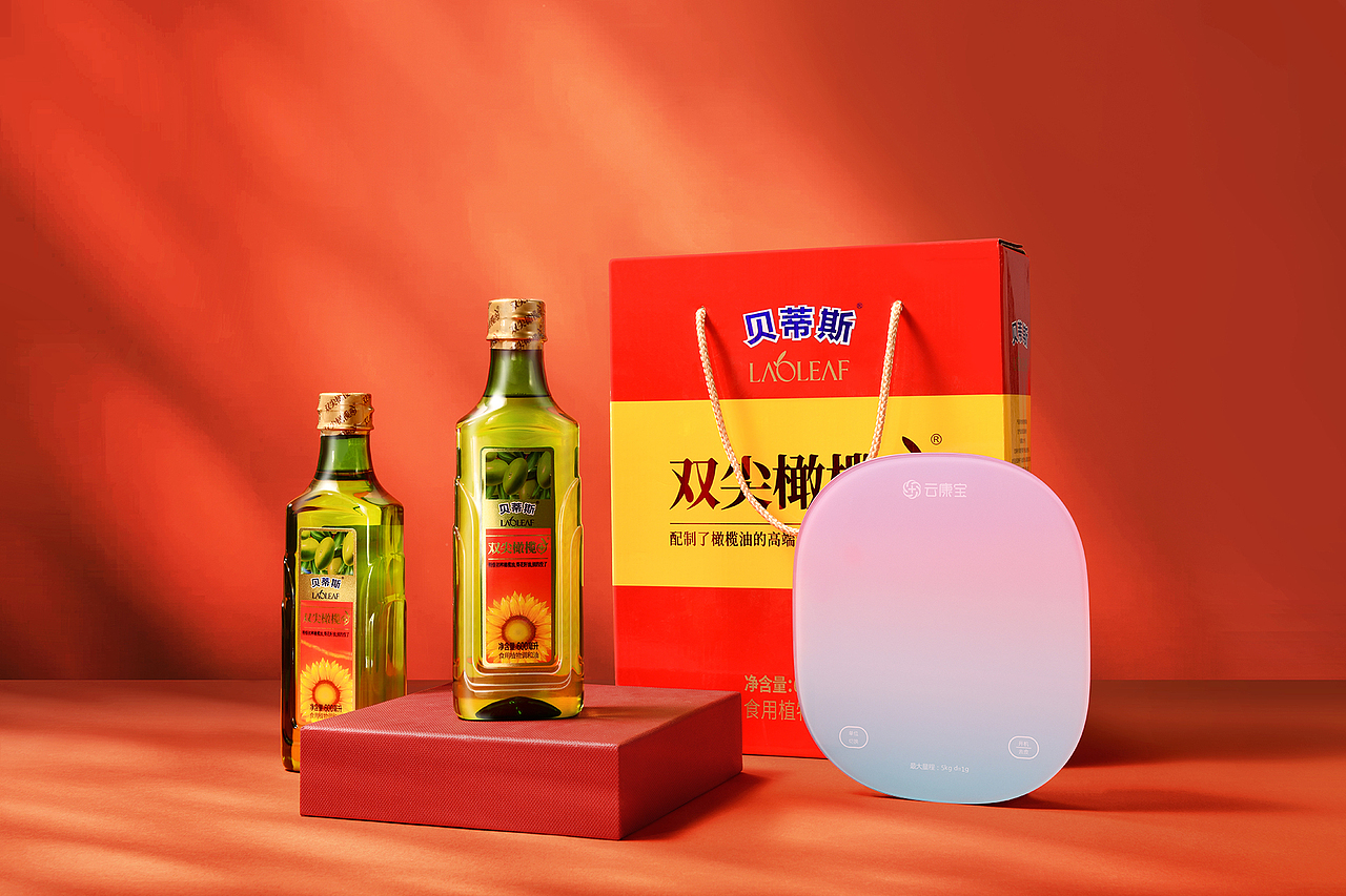 贝蒂斯橄榄油&云康宝秤礼盒套装