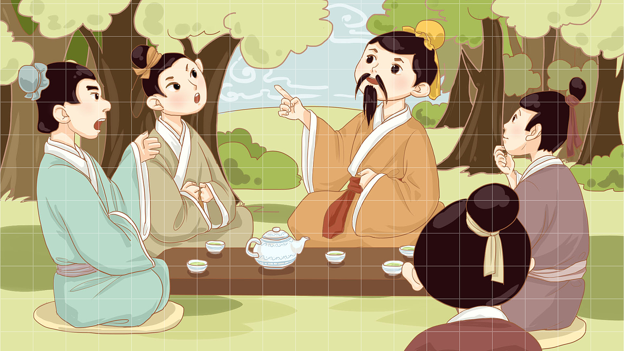 绘本《孟母三迁》