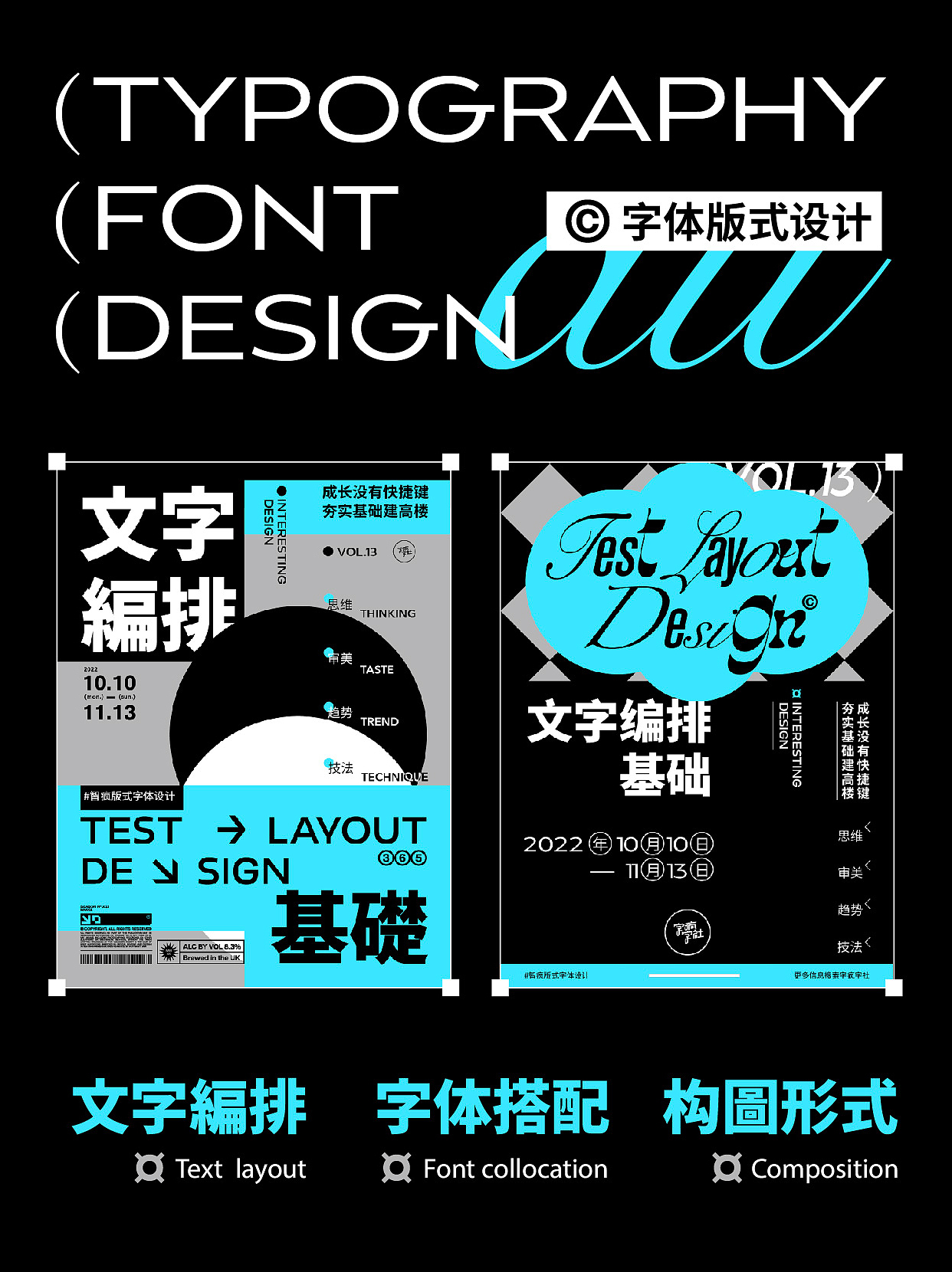 举报收藏分享原创作品平面海报概念海报字体版式设计-萌新养宠指南171