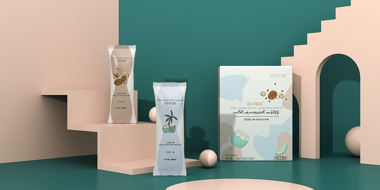 悠塔能量崛起代餐棒包装代餐包装设计大健康包装设计