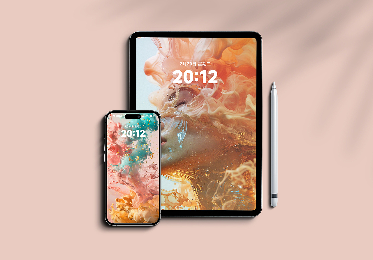 手机壁纸and平板壁纸（图ZMzYzMDYzMjgw） - 其他 - 站酷设计师茜淇原创素材 - 站酷ZCOOL