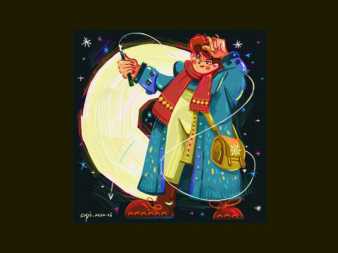 2022 上半年部分插画练习总结