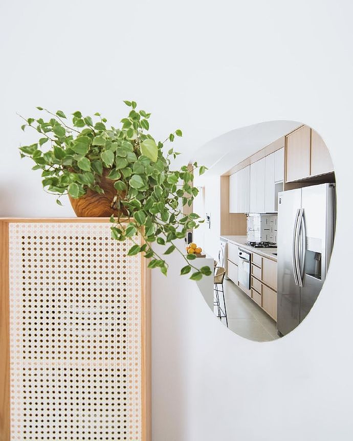 公寓 洁净大方的装修真惬意