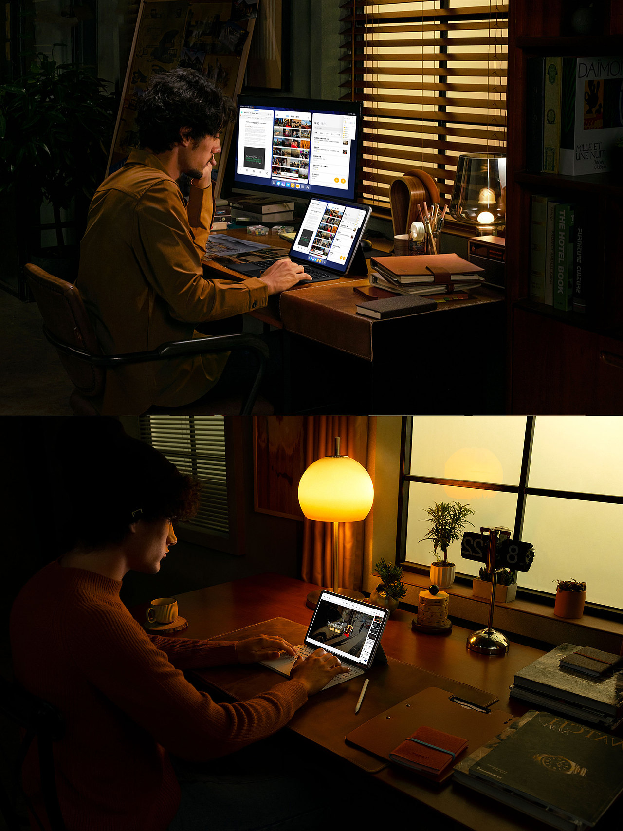 我在同一个棚里,拍了12个场景