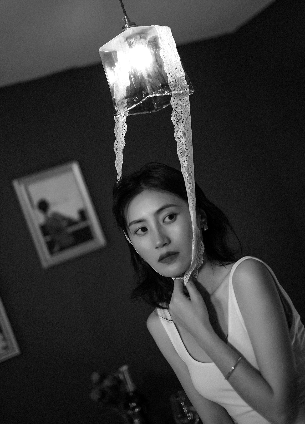 -别敏感于世俗 黑白人像拍摄