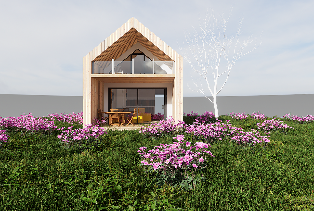 D5木屋渲染（图ZMzcwNTE5MTU2） - 建筑设计 - 站酷设计师预见视觉原创素材 - 站酷ZCOOL