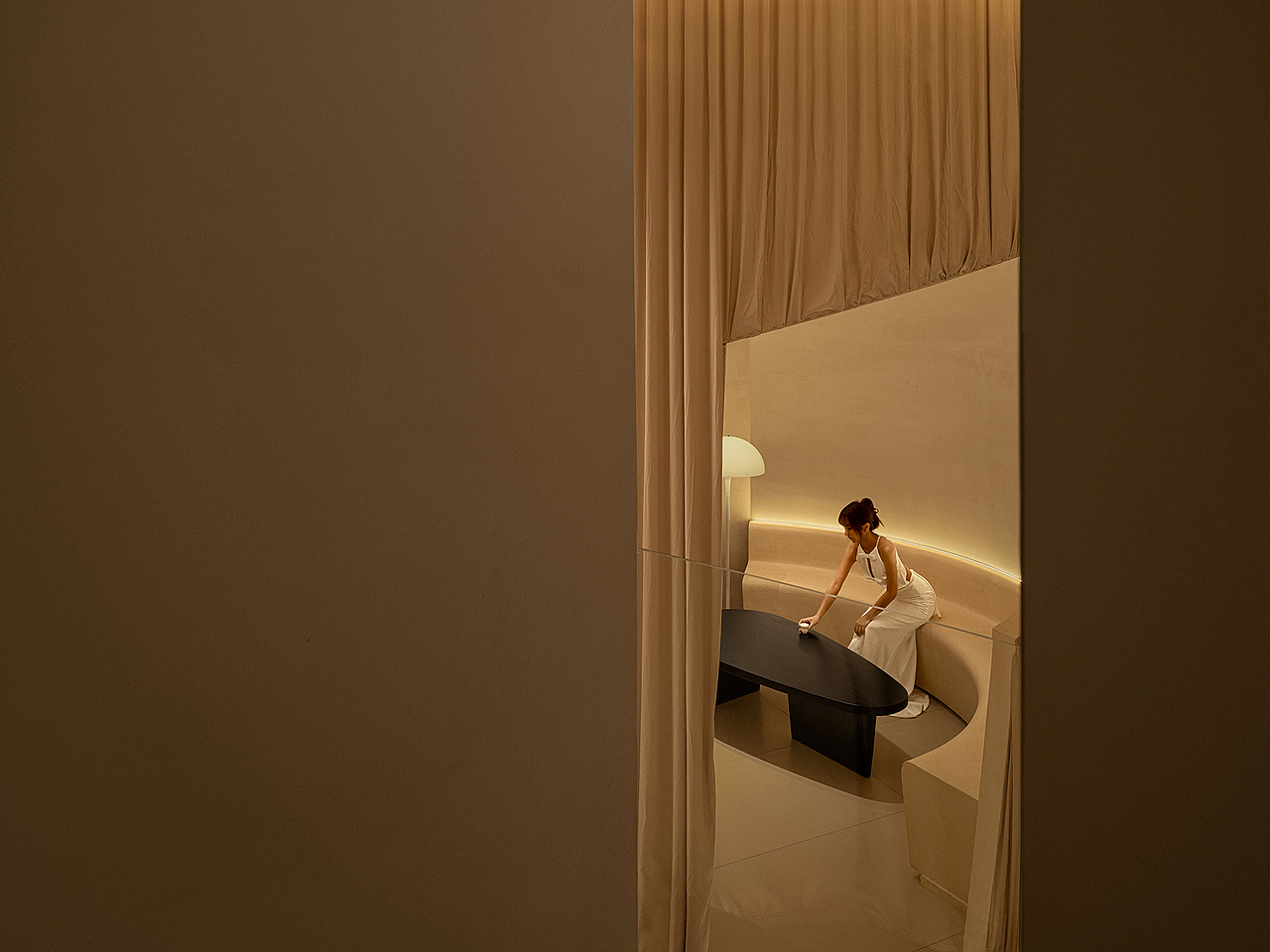 AURORA DESIGN新作|業晓晓茶空间-情绪感知