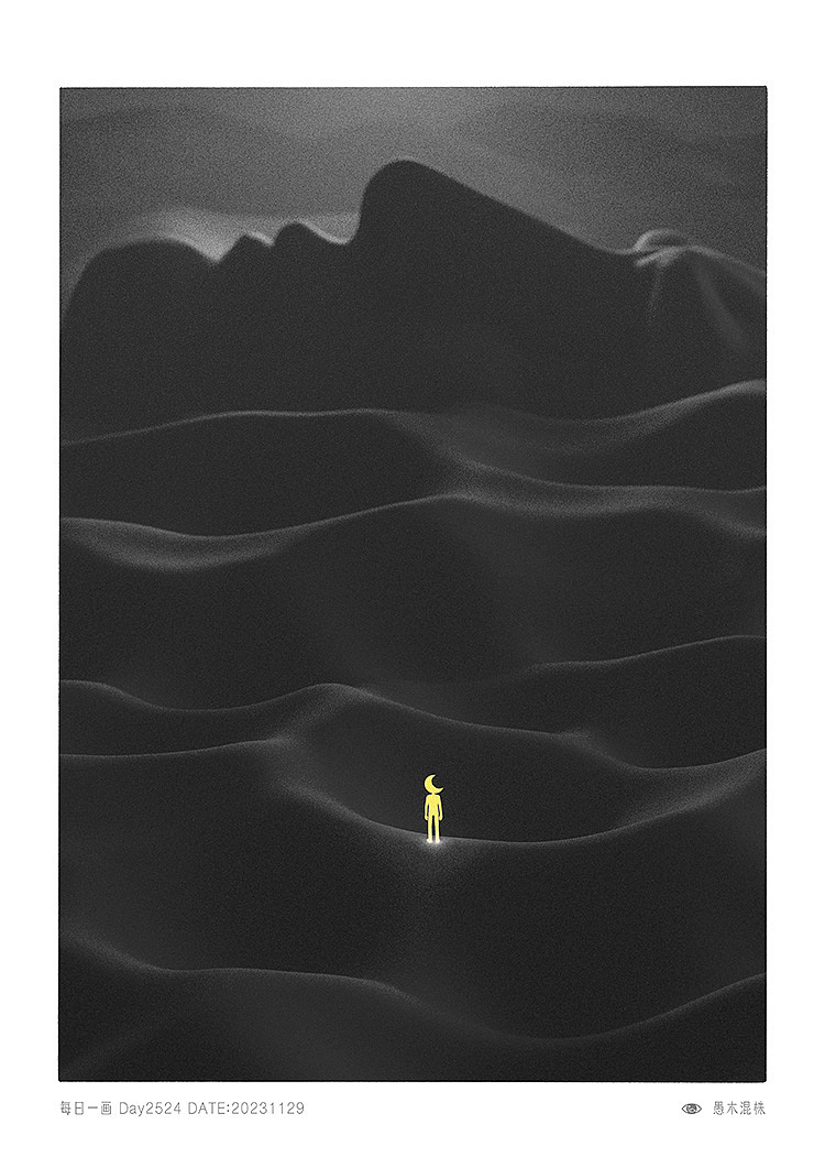 日画2496~2525 Hello darkness my old friend（图ZMzU2NDcwMjY0） - 单幅漫画 - 站酷设计师愚木混株Hello原创素材 - 站酷ZCOOL