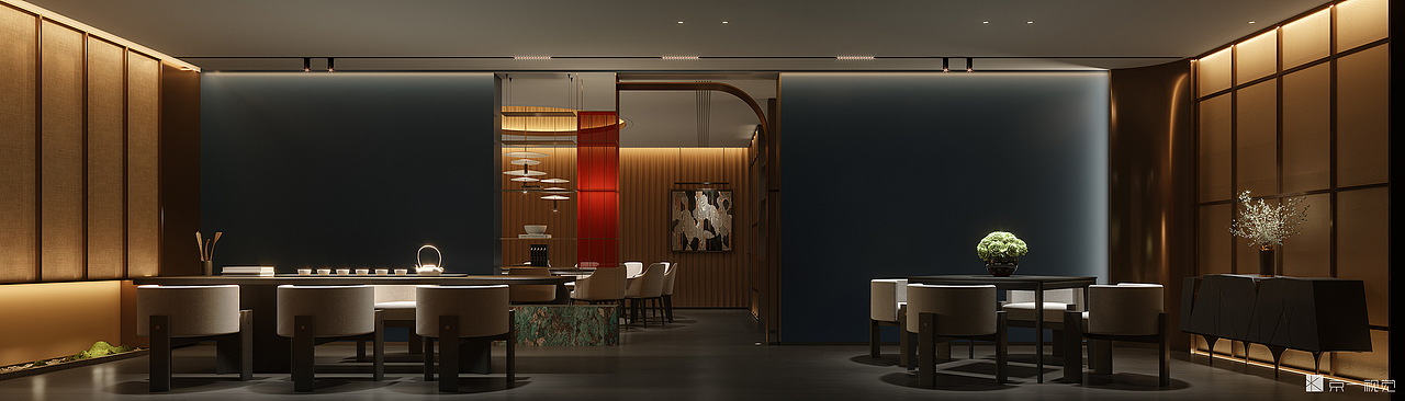 高尔夫会所效果图表现