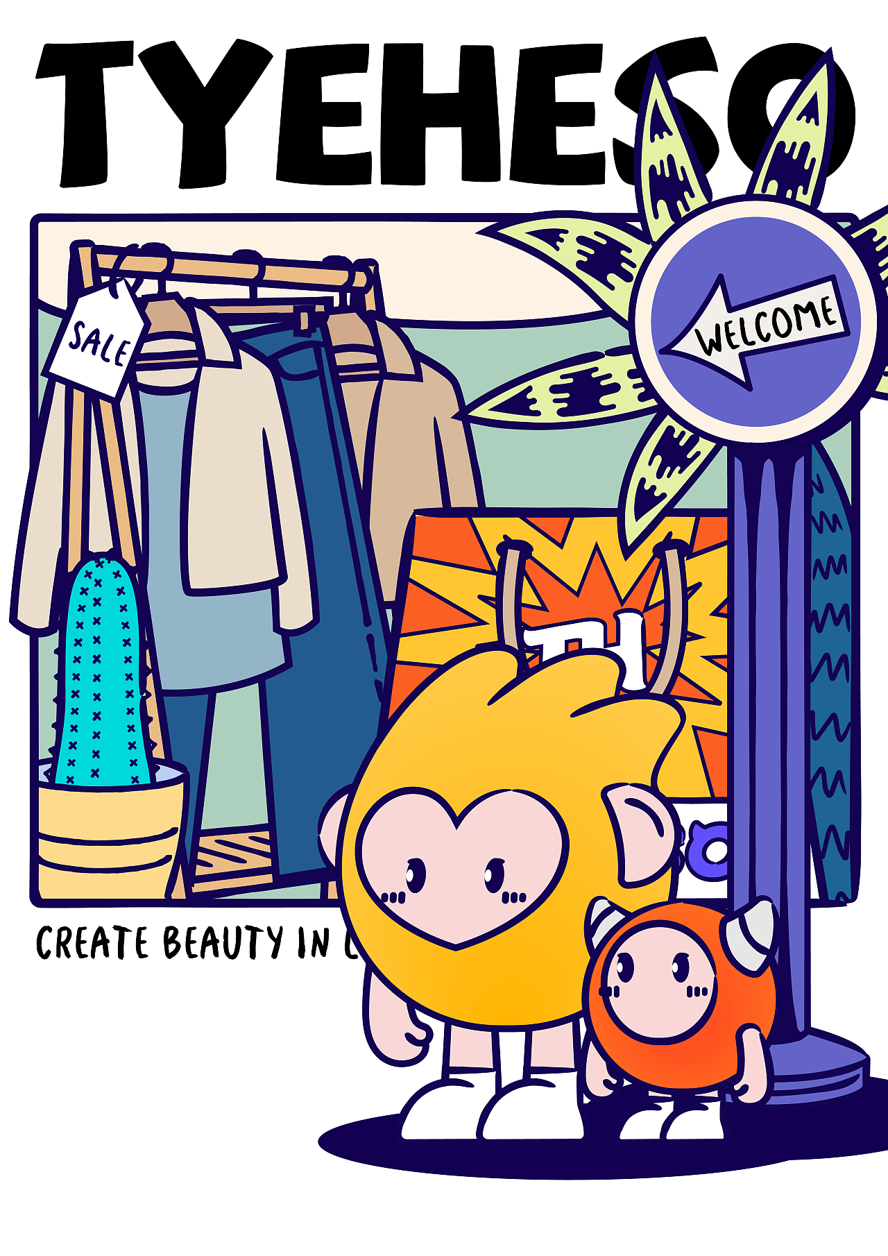 TyeHeso品牌IP设计