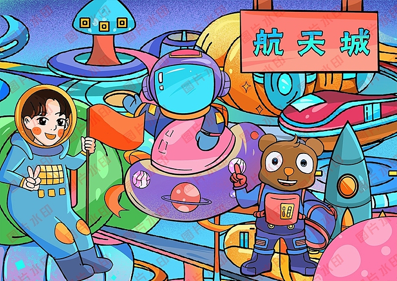 学生电脑绘画绘图作品信息素养活动作品制作设计2313