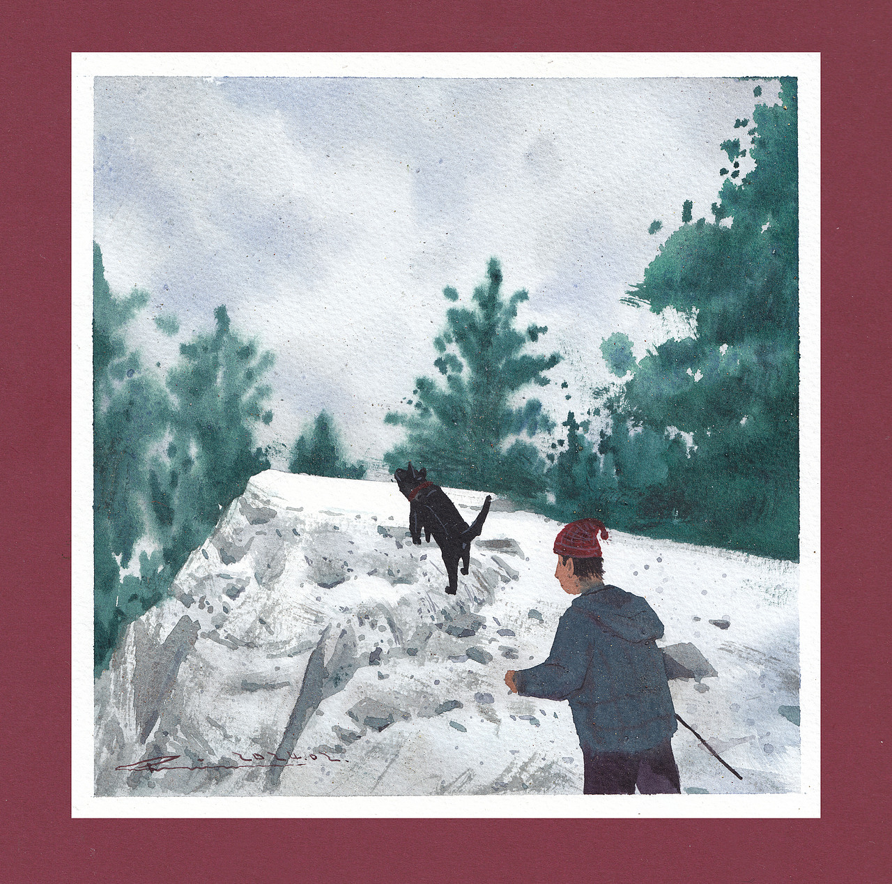 『画本系列』我的第51-53本画本-一人一狗的生活游记（图ZMzYzMzkyNDY0） - 绘画 - 站酷设计师画画的陈一丘原创素材 - 站酷ZCOOL