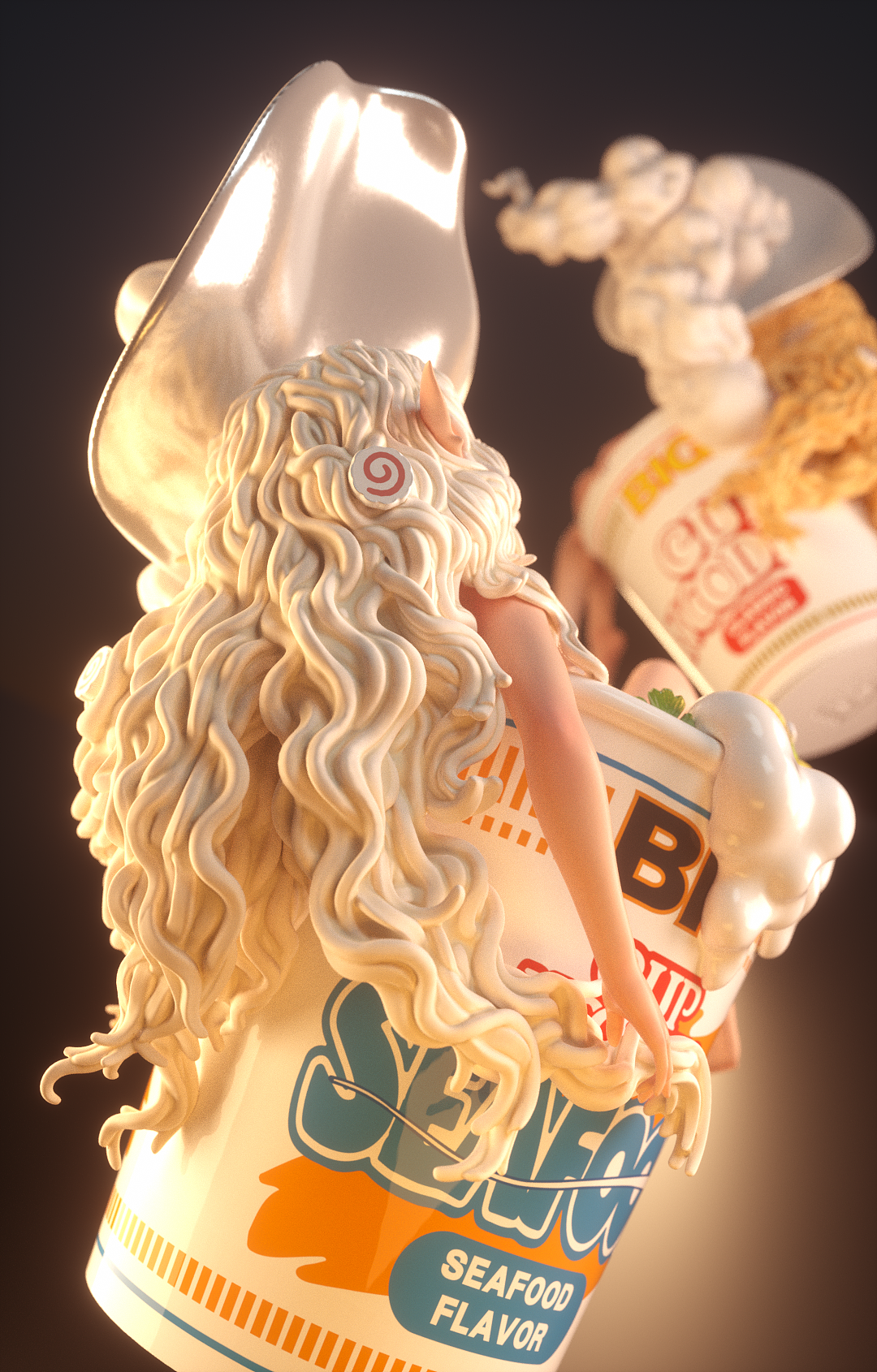 SLEEPING BEAUTY系列|泡面魔女Food Fairies（图ZMzQwNTY3OTY4） - 玩具 - 站酷设计师WeArtDoing原创素材 - 站酷ZCOOL