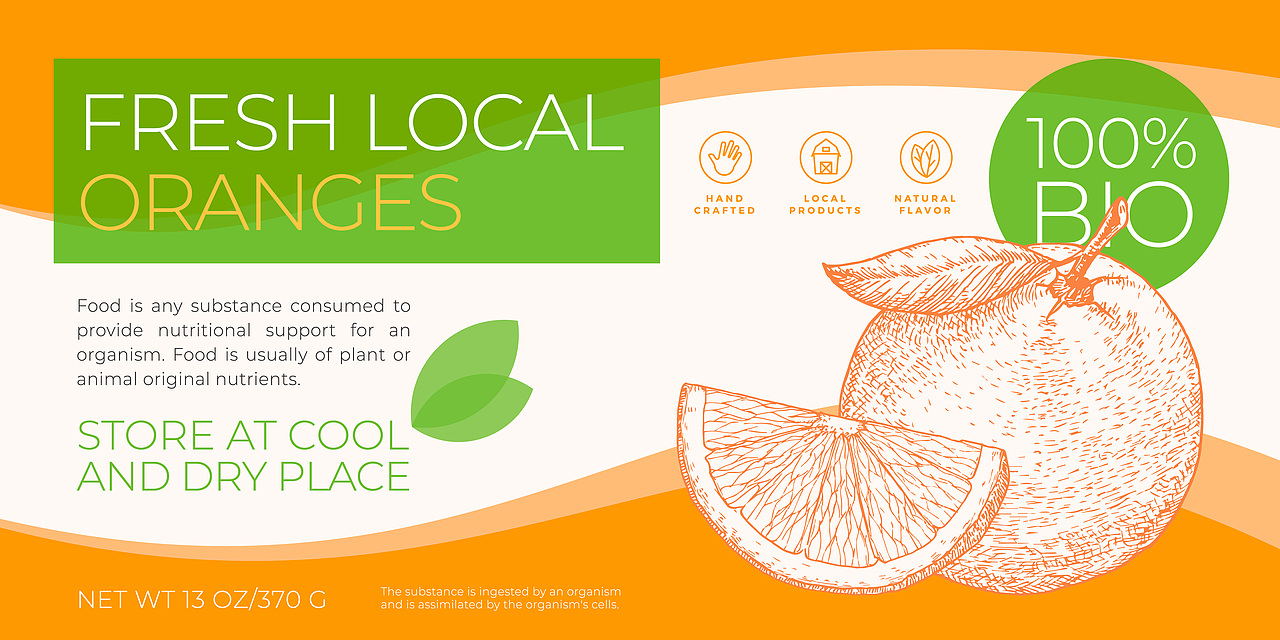 Vol.22 国外高端水果包装Ai格式素材