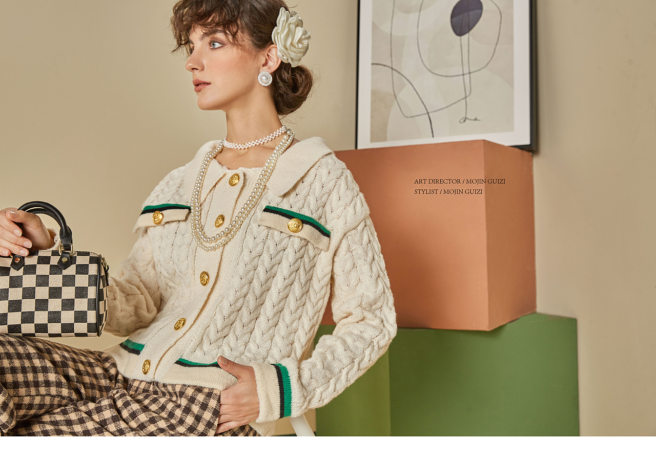 “香奈儿”女孩 丨搭配&策划（图ZMzM0NTkwOTY4） - 时尚/艺术摄影 - 站酷设计师莫金桂子原创素材 - 站酷ZCOOL