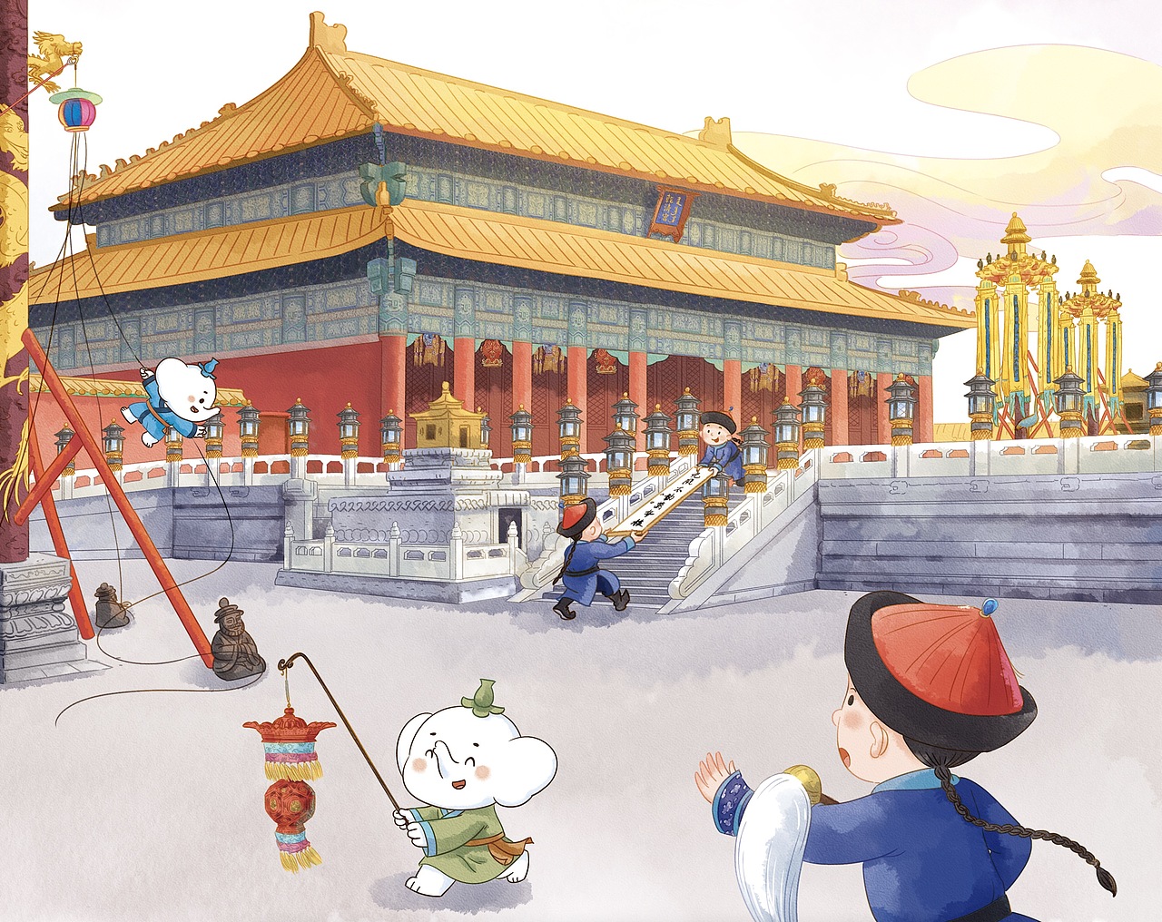 《宫里过大年》